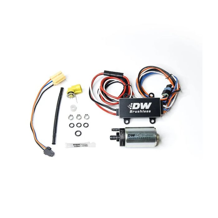 DeatschWerks Brushless In-Tank Fuel Pump with Installation Kit and C103 Controller