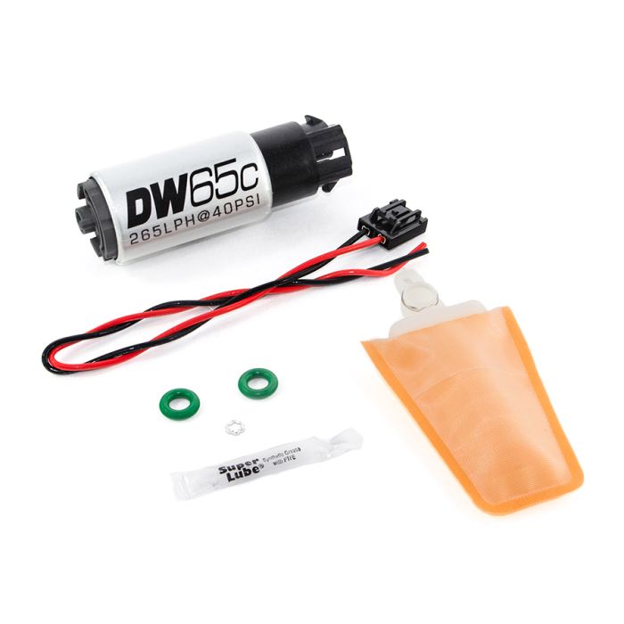 DeatschWerks DW65C 265 LPH Fuel Pump for Lotus Elise/Exige 04+, Toyota Celica 00-05, MR2 Spyder 00-05, Corolla/Matrix 03-04.