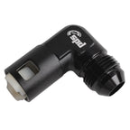 AN8 macho - Conector rápido hembra de 3/8" 90°