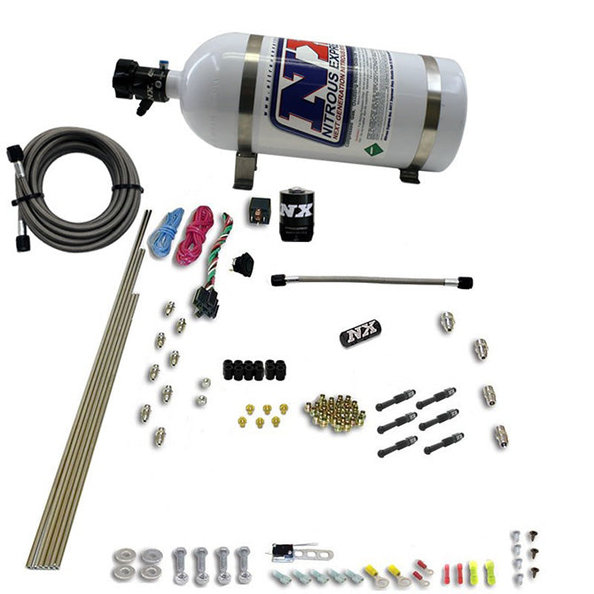 Sistema de nitro seco Direct Port 6 cilindros Nitrous Express NX 93066-10