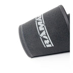 Ramair ProMax 76mm large foam universal air filter with rubber neck in closed air box.