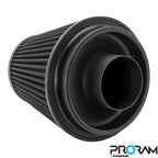 Kit de filtro de aire de admisión Proram con soporte de ECU PRK-225-OR-ECU para Ford Focus ST 225 naranja