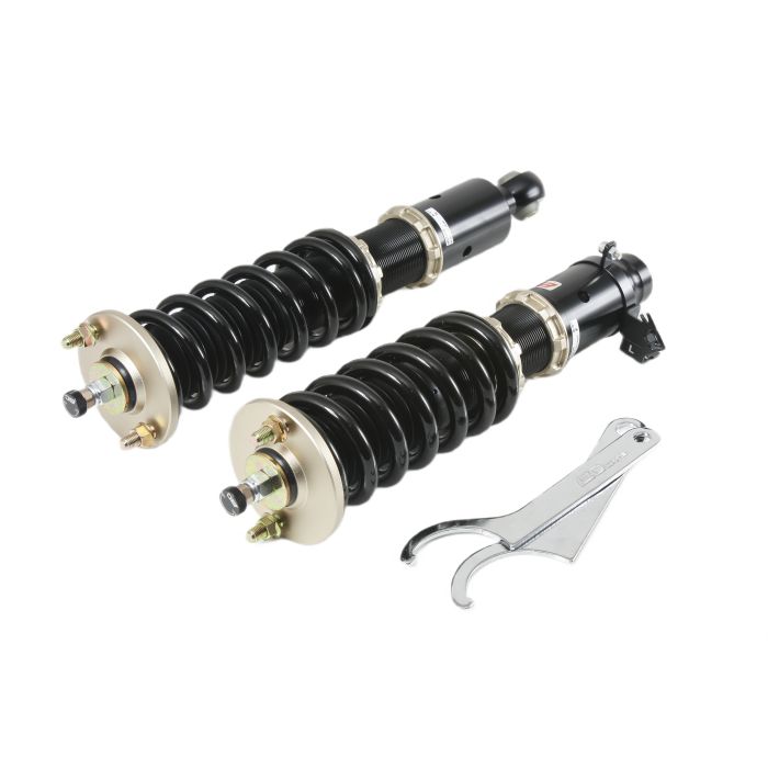 BC Racing A-01-BR-RS Adjustable Coilovers for 1992-1995 Honda Civic EG/EJ1 (Rear Eyelet)
