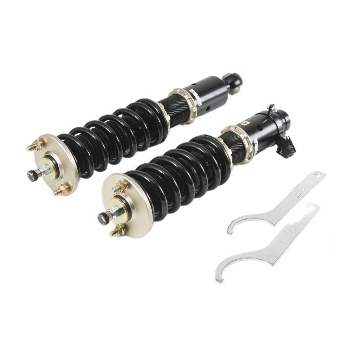 BC Racing A-01-BR-RS Adjustable Coilovers for 1992-1995 Honda Civic EG/EJ1 (Rear Eyelet)