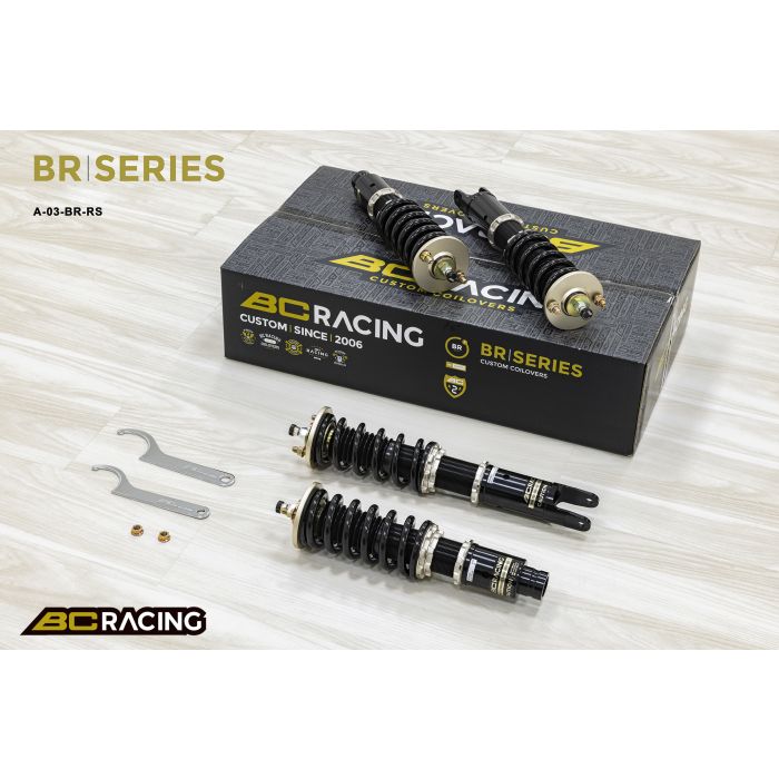 BC Racing A-03-BR-RS Coilovers for Honda Civic EK/EM/EJ9/MB6/MC2 1996-2000 (Rear Fork Type)