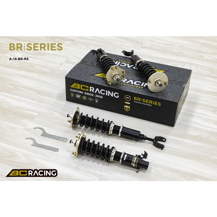 Amortiguadores BC Racing A-19-BR-RS para Honda Prelude BB1/BB2/BB4/BB6/BB8 1992-2001