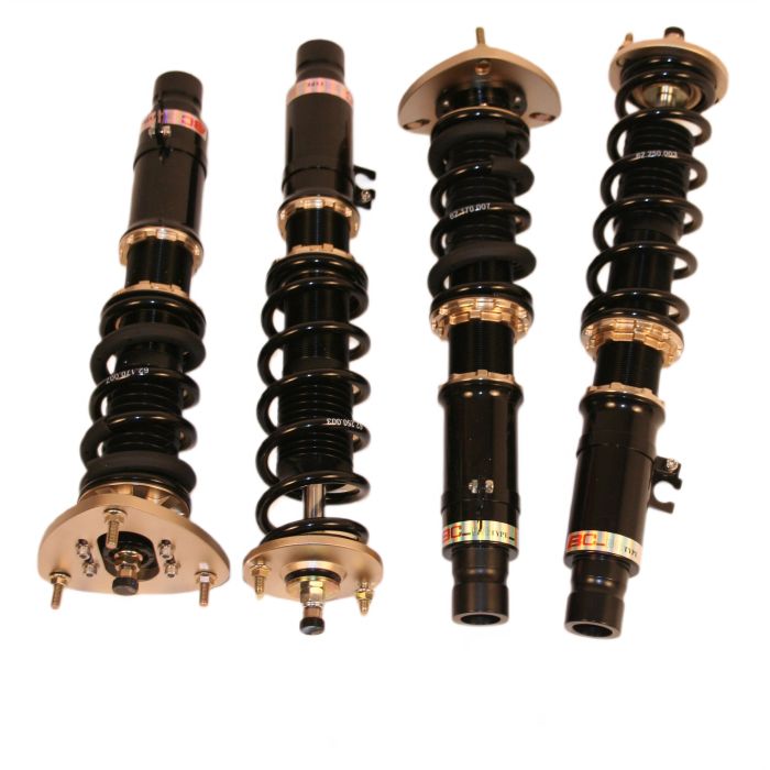 BC Racing A-88-BR-RA Coilovers for 1978-1979 Honda Civic CVCC SG (R pinch bolt)