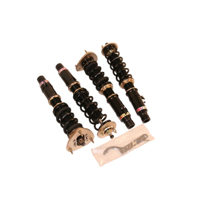 BC Racing A-88-BR-RA Coilovers for 1978-1979 Honda Civic CVCC SG (R pinch bolt)
