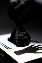Guantes de montaje / Guantes de trabajo negros (X-large)