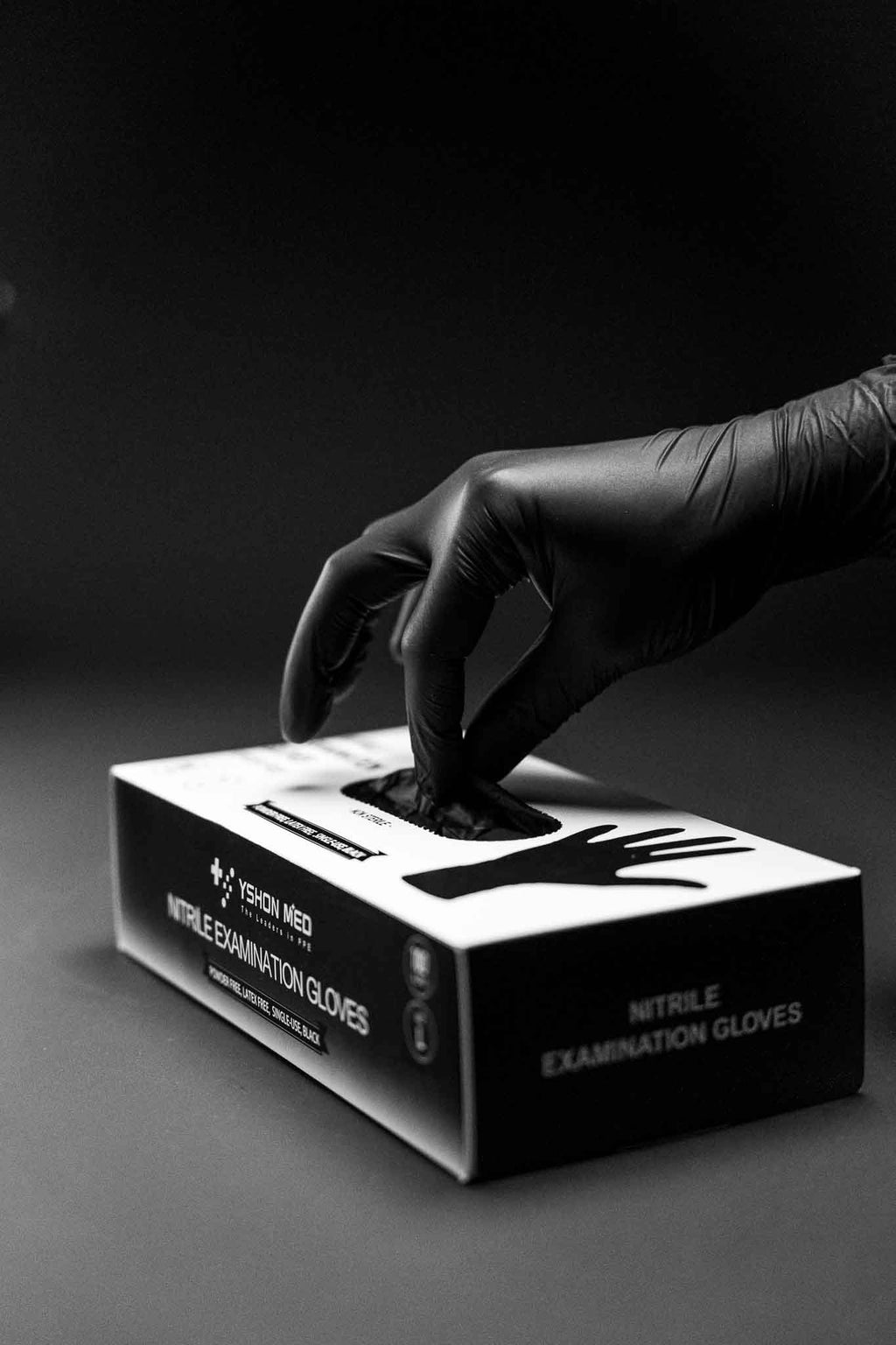 Guantes de montaje / Guantes de trabajo negros (small)