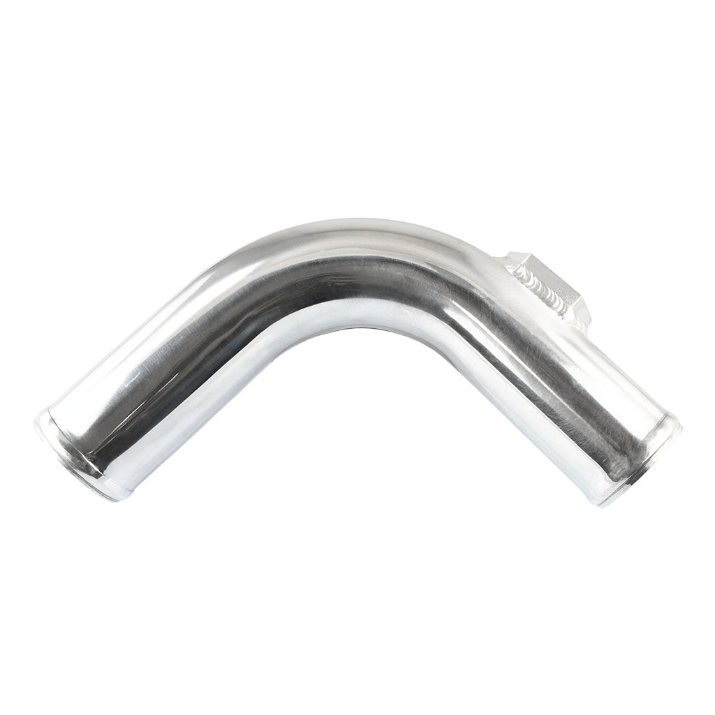 Codo de aluminio 90° 51 mm con brida soldada para sensor MAP 12 mm