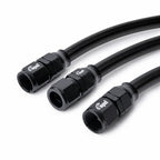 Tubo de aluminio AN8 1/2" (12.7mm) Negro