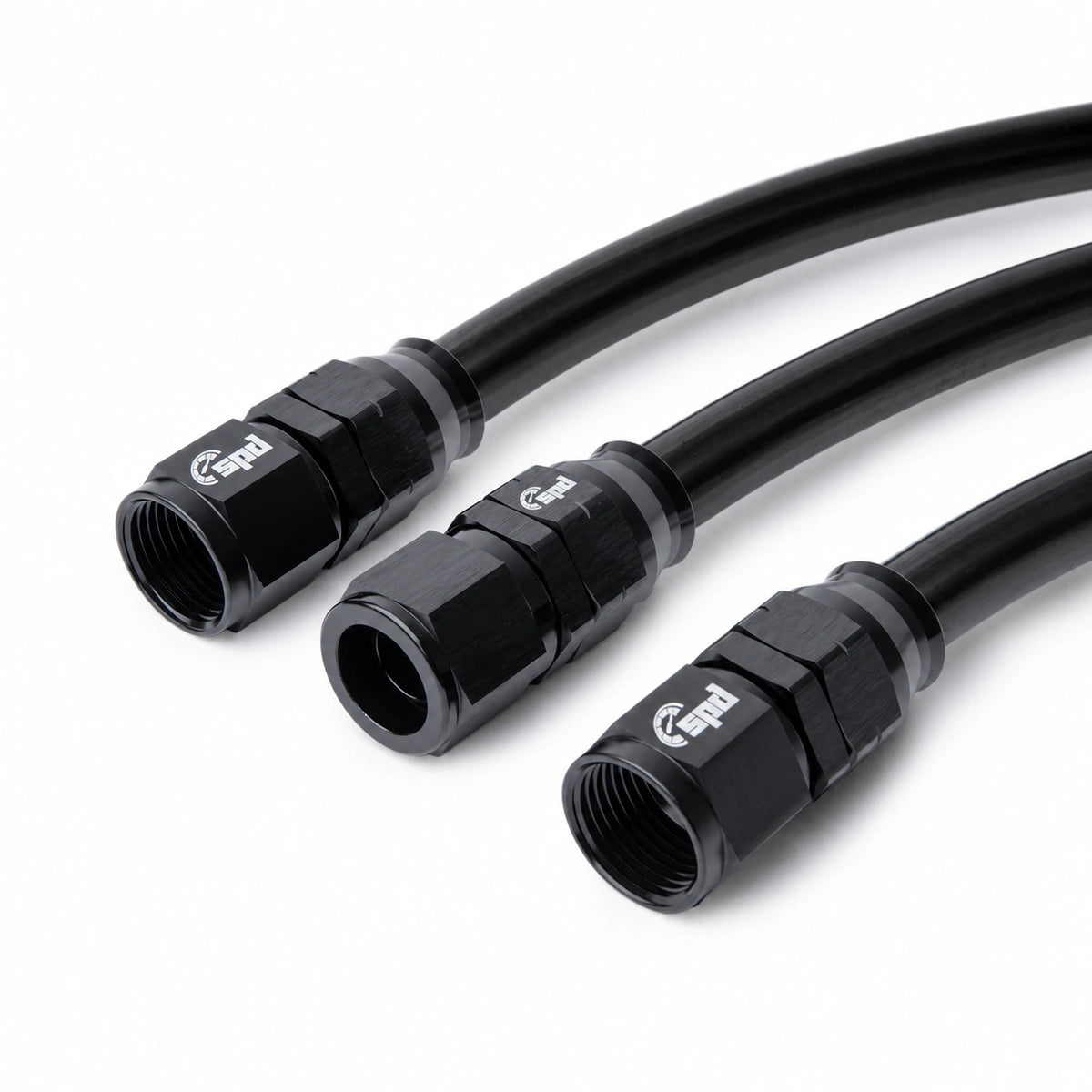 Tubo de aluminio AN10 5/8" (15,87mm) Negro