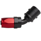 Extremo de manguera desconexión rápida AN12 45°