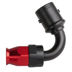 Extremo de manguera desconexión rápida PTFE AN4 120°