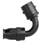 Extremo de manguera desconexión rápida PTFE AN6 120°