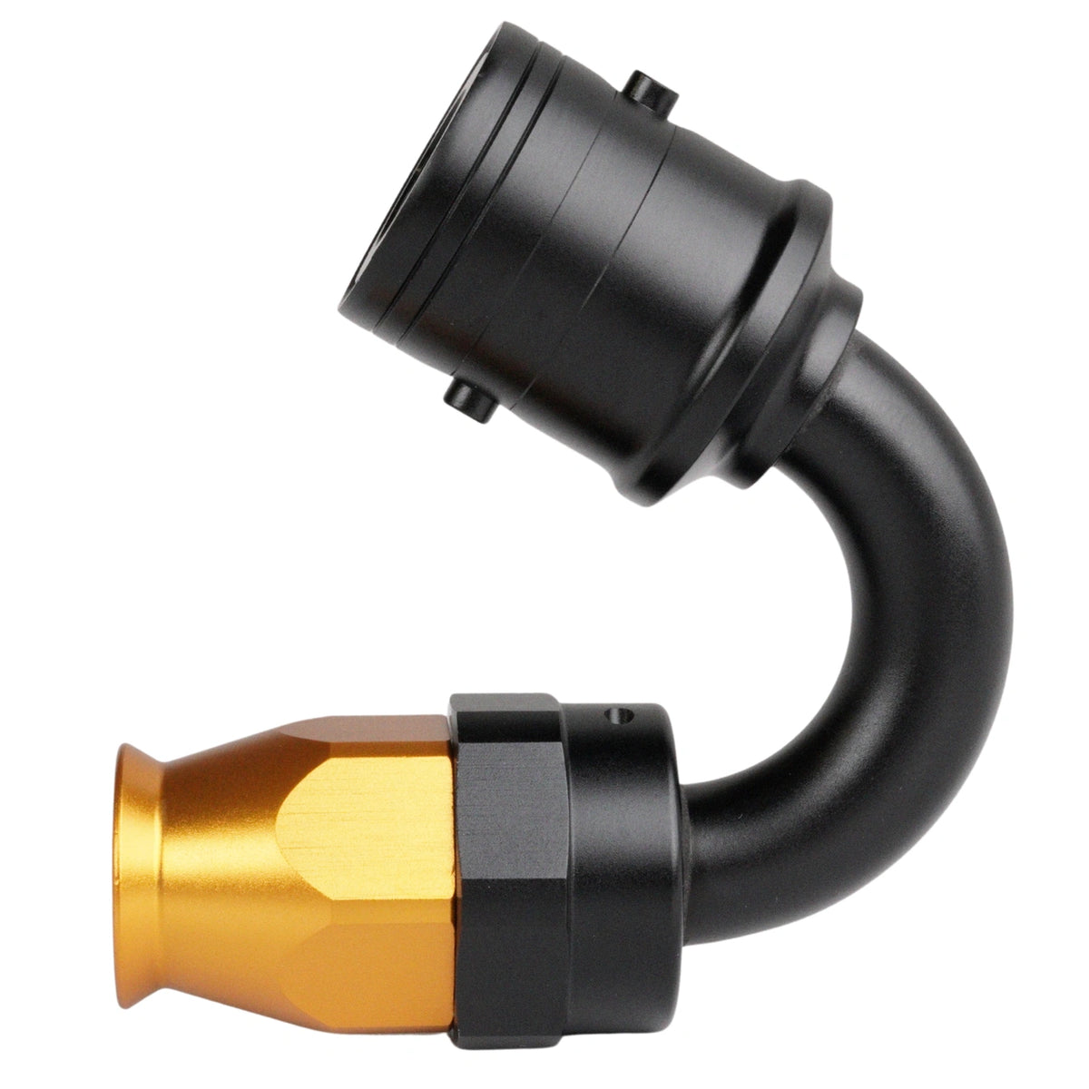 Extremo de manguera desconexión rápida PTFE AN6 150°