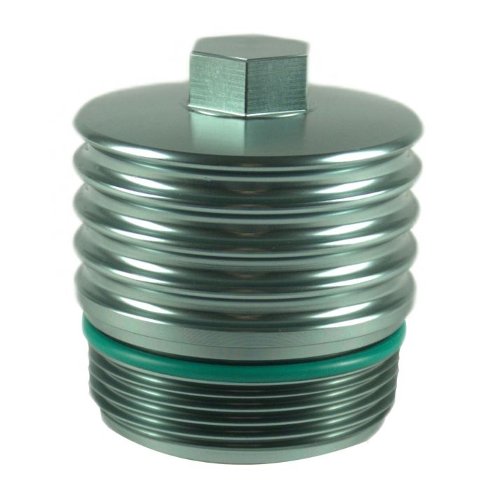Aluminum oil filter housing for BMW B48 engine