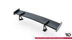 Alerón de carbono con soportes cuello de cisne para Audi A5 / A5 S-Line / S5 / RS5 Coupe F5 / F5 Facelift