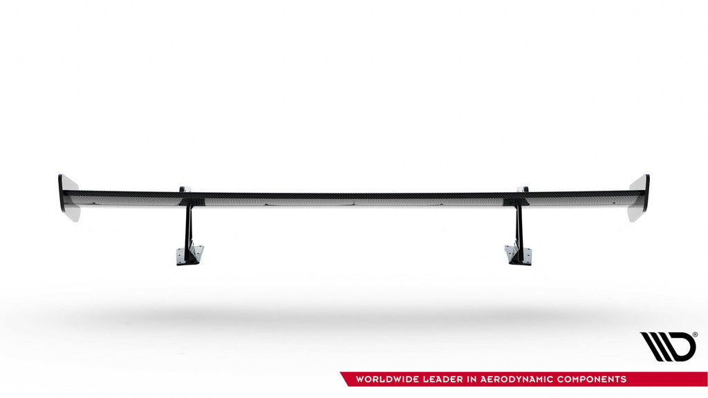 Alerón de carbono con soportes cuello de cisne para Audi A5 / A5 S-Line / S5 / RS5 Coupe F5 / F5 Facelift