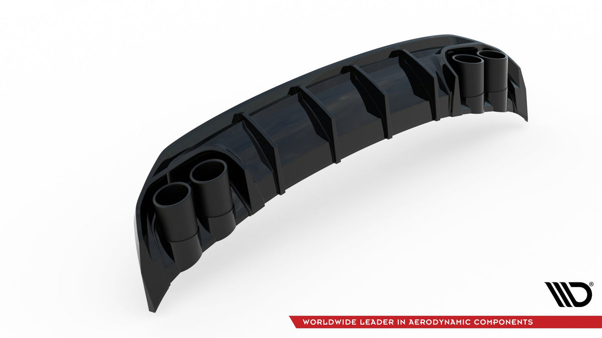 Difusor trasero + embellecedores de escape para Audi A3 S-Line Sportback 8Y