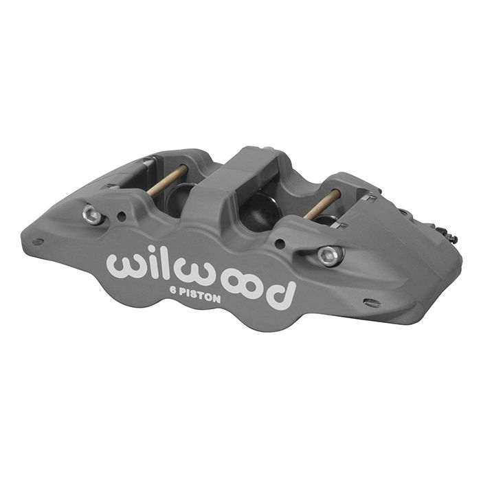 Pinza de freno Wilwood 120-15894 Aero6 de montaje radial, izquierda, 6 pistones