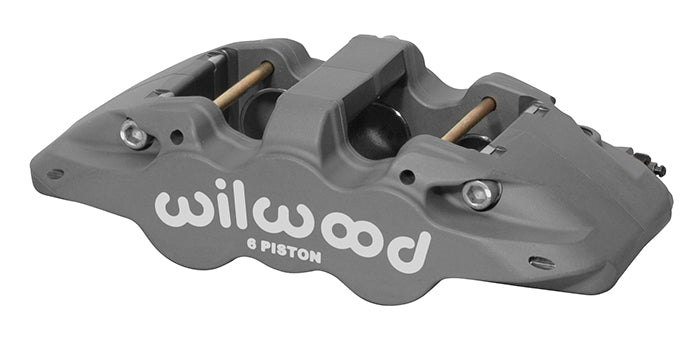 Wilwood 120-16890 Aero6 Pinza de freno de montaje radial derecha 6 pistones