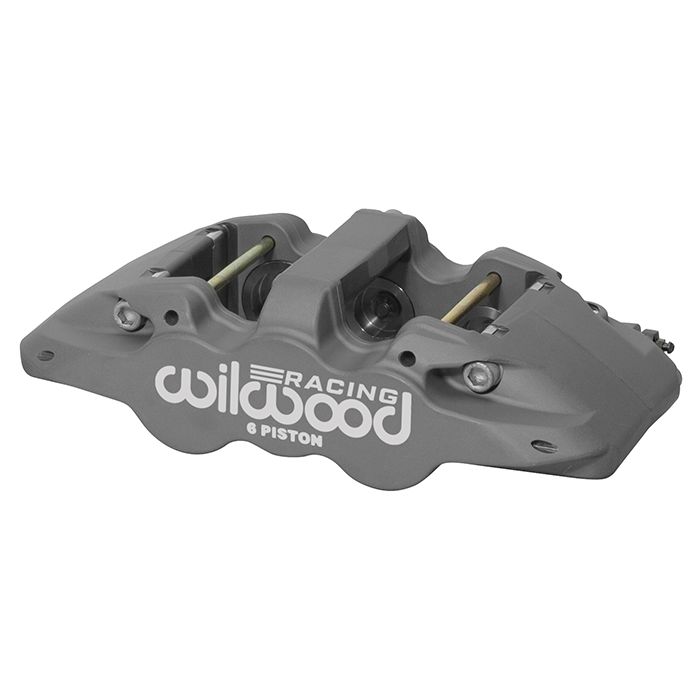 Pinza de freno Wilwood 120-15768 Aero6 de montaje radial, derecha, 6 pistones
