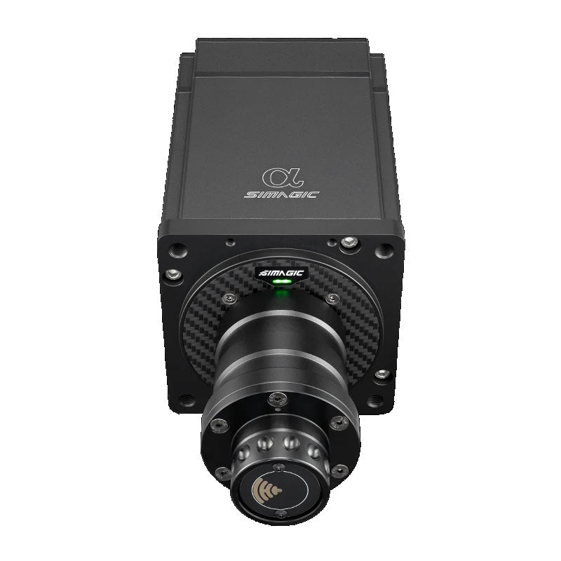 SIMAGIC Alpha - Base de volante Direct Drive profesional para simulador Simracing 15 Nm
