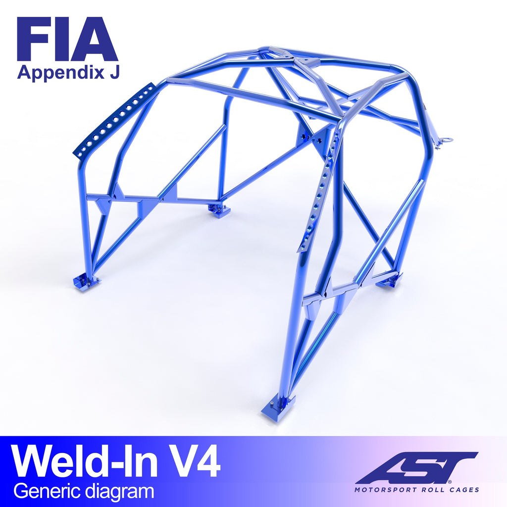 Arco de seguridad Alfa Romeo 75 Sedán 4 puertas Weld In V4