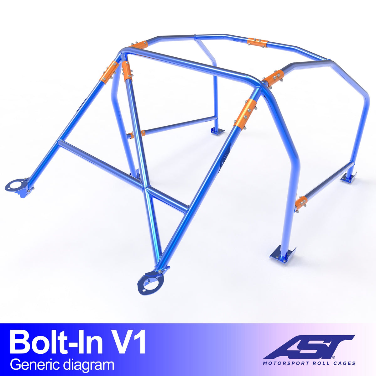 Arco de seguridad Honda Civic Coupé (EJ8/EM1) Coupé 2 puertas Bolt In V1