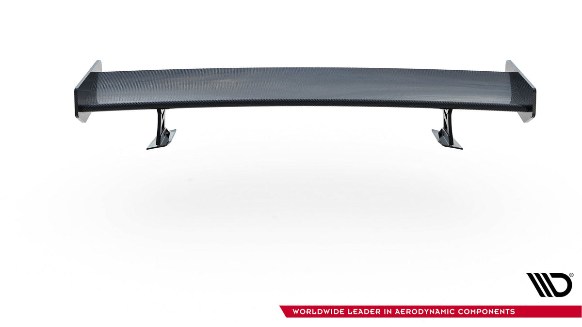 Alerón de carbono con soportes externos + LED para Audi A5 Coupe 8T