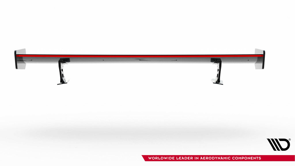 Alerón de carbono con soportes externos + LED para Audi A5 Coupe 8T
