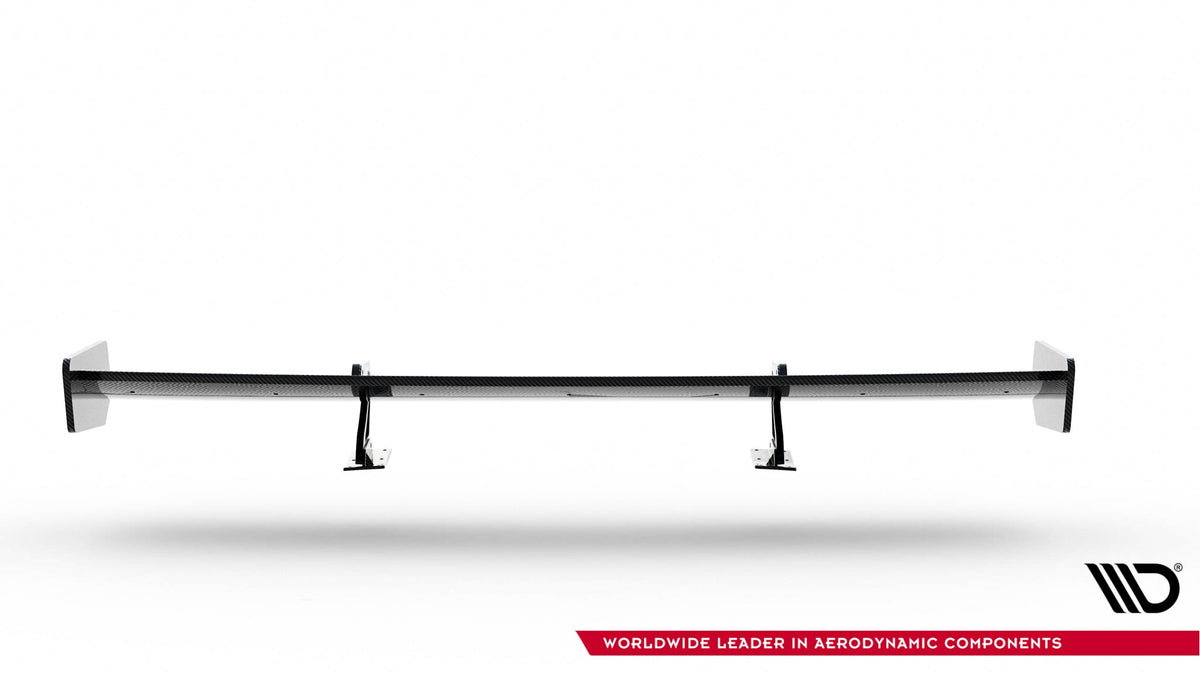 Alerón de carbono con soportes cuello de cisne para Audi A5 Coupe 8T