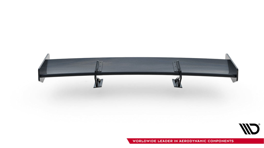 Alerón de carbono con soportes cuello de cisne + LED para Audi A5 Coupe 8T