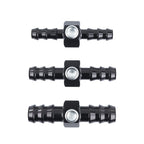 3/8" Hose Barb Straight Connector with 1/8" NPT Port.