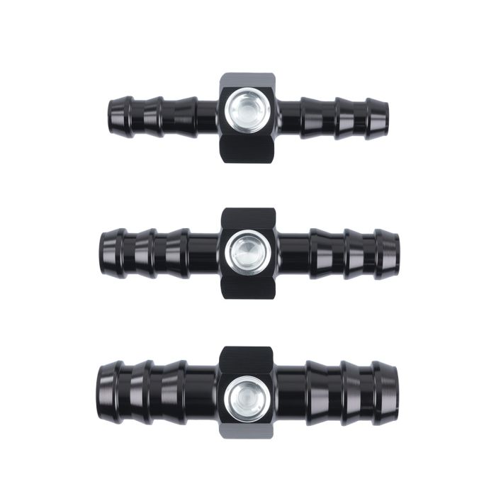 3/8" Hose Barb Straight Connector with 1/8" NPT Port.