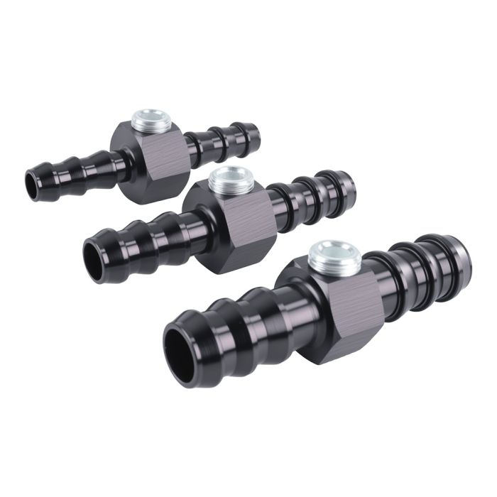 3/8" Hose Barb Straight Connector with 1/8" NPT Port.