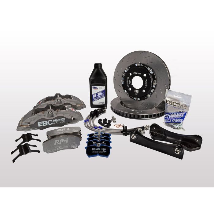 Kit de frenos grandes BBK007R-1FR de EBC Brakes para Ford Fiesta Mk7 ST