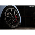 Kit de frenos de alto rendimiento BBK008BLU-1 de EBC Brakes para Ford Focus Mk2 RS