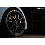 BBK008RED-1 Kit de frenos grandes EBC Brakes para Ford Focus Mk2 RS