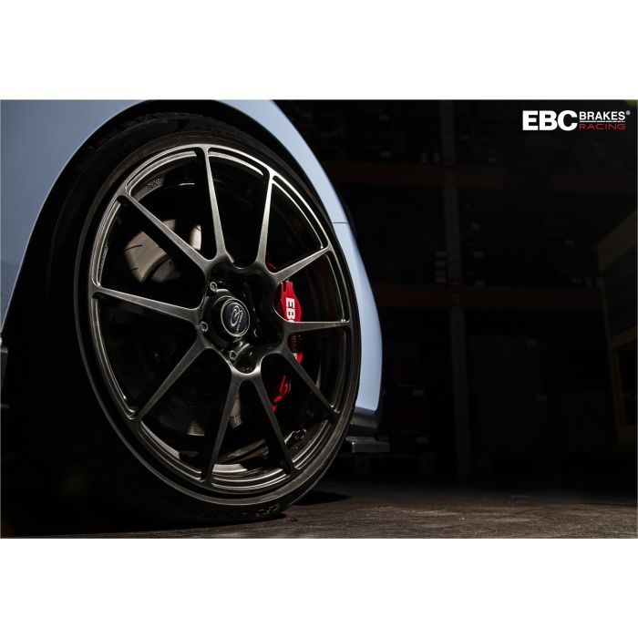 BBK008RED-1 Kit de frenos grandes EBC Brakes para Ford Focus Mk2 RS