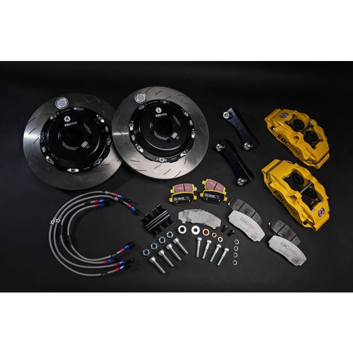 BBK019BLU-1 Kit de frenos grandes EBC Brakes para Mini Clubman R55 Cooper S Hatch 1.ª generación R53 2.ª generación R56 Clubman R55 2.ª generación R56