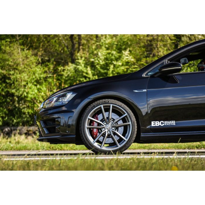Kit de frenos de alto rendimiento BBK033YEL-1 de EBC Brakes para Volkswagen Golf GTI/R