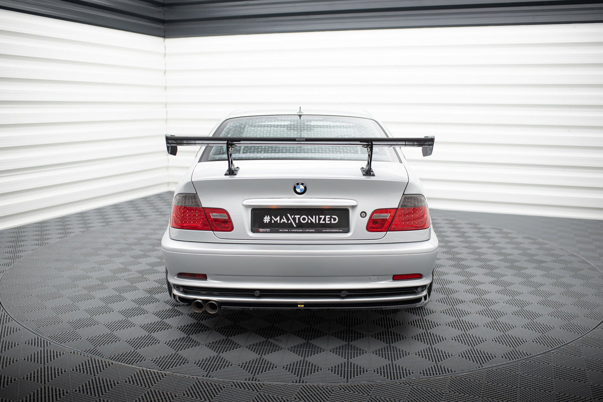 Alerón de carbono con soportes internos para BMW 3 Coupe E46