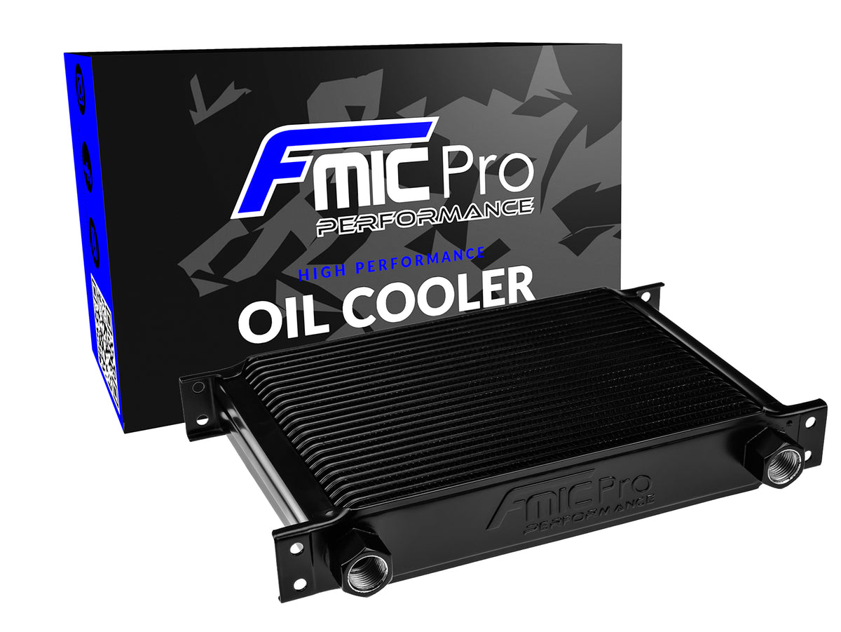 Radiador de aceite Fmic.Pro 25 filas negro