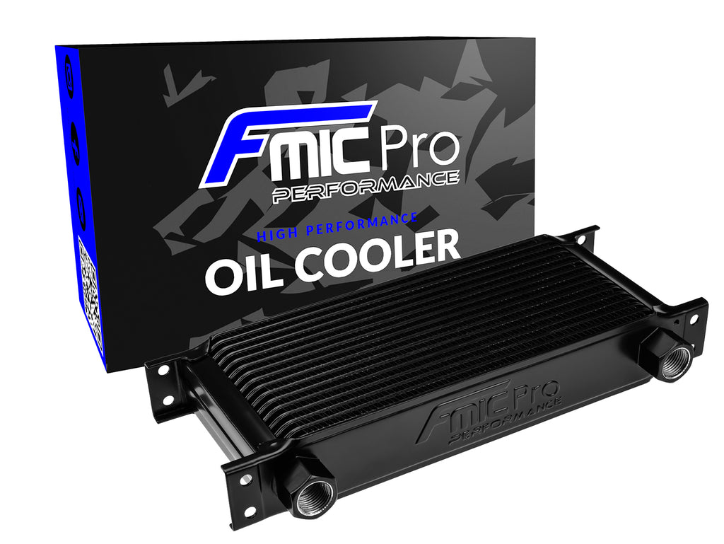 Radiador de aceite Fmic.Pro 16 filas negro