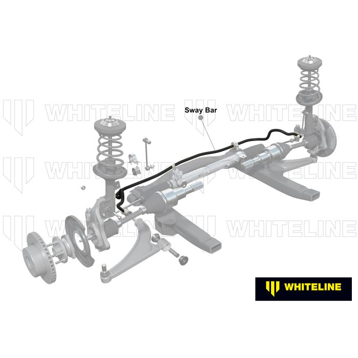 Whiteline 30mm Non-Adjustable Sway Bar for Mini F55 F56 F57 2013+ BMF74