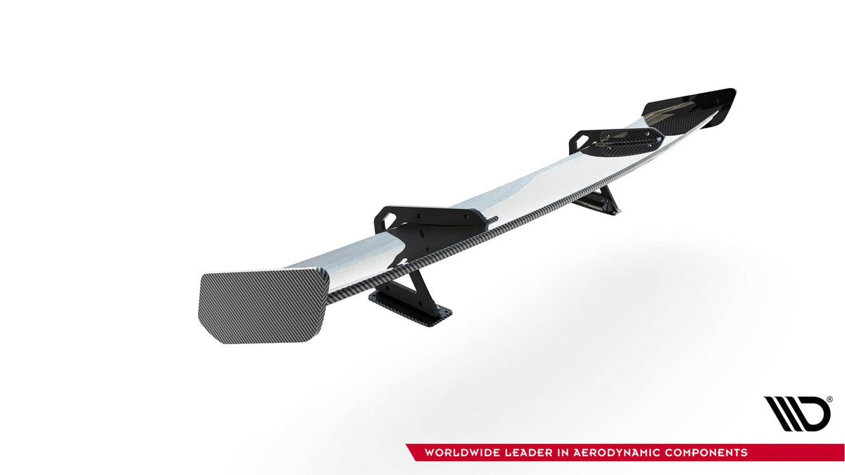 Alerón de carbono con soportes cuello de cisne para BMW 1 M E82