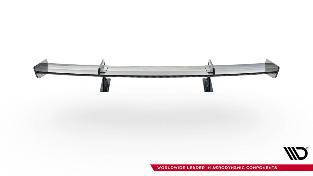 Alerón de carbono con soportes cuello de cisne para BMW 1 M E82